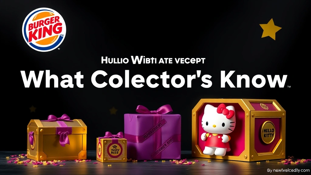 Burger King x Hello Kitty Blind Box: What Collectors Know